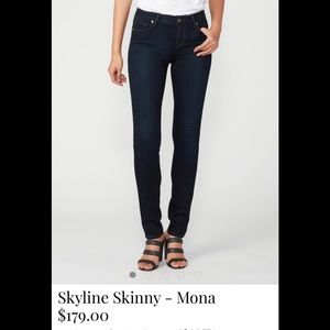 Paige Mona skinny jeans - size 27